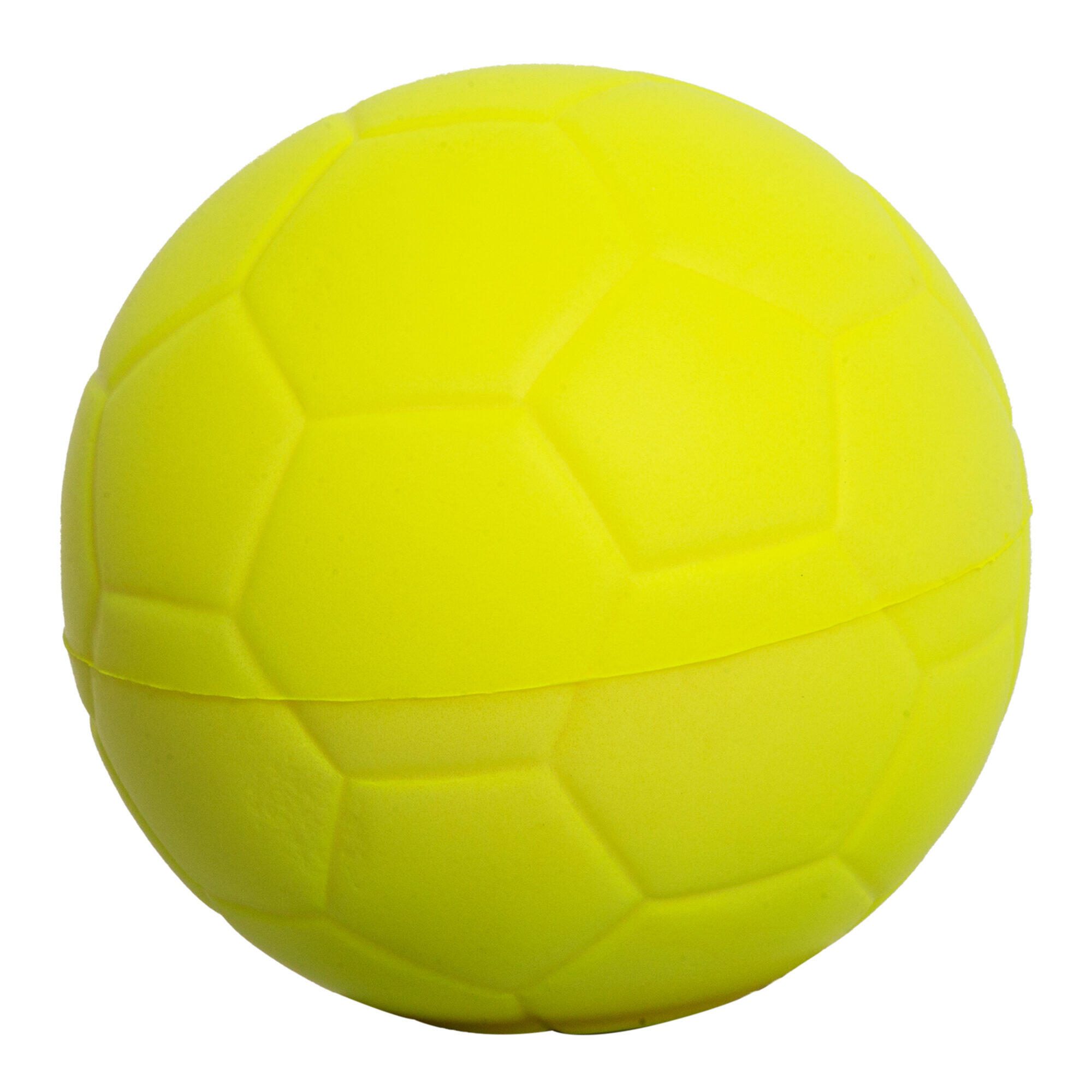Bola de futebol de espuma de 13,4 cm - Amarelo