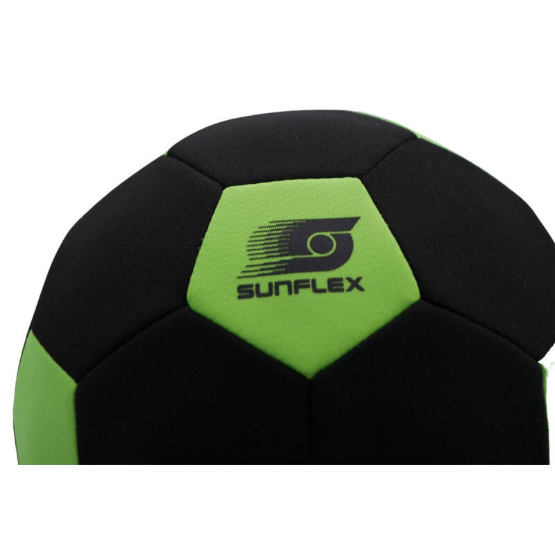 Sunflex Neopren Fußball Größe 5 Grün 2/7