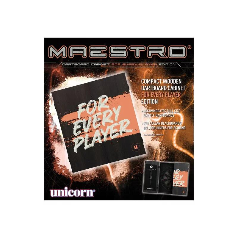 Unicorn Maestro For Every Player Dartboard Cabinet 2/4