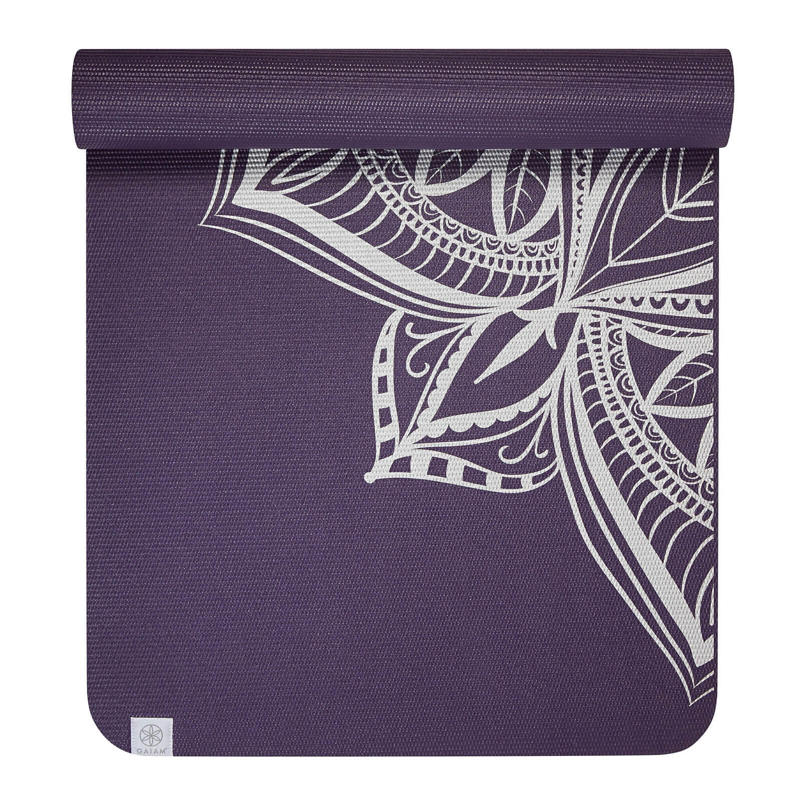 Mata do Jogi Gaiam Aubergine Medallion 6 mm 2/4