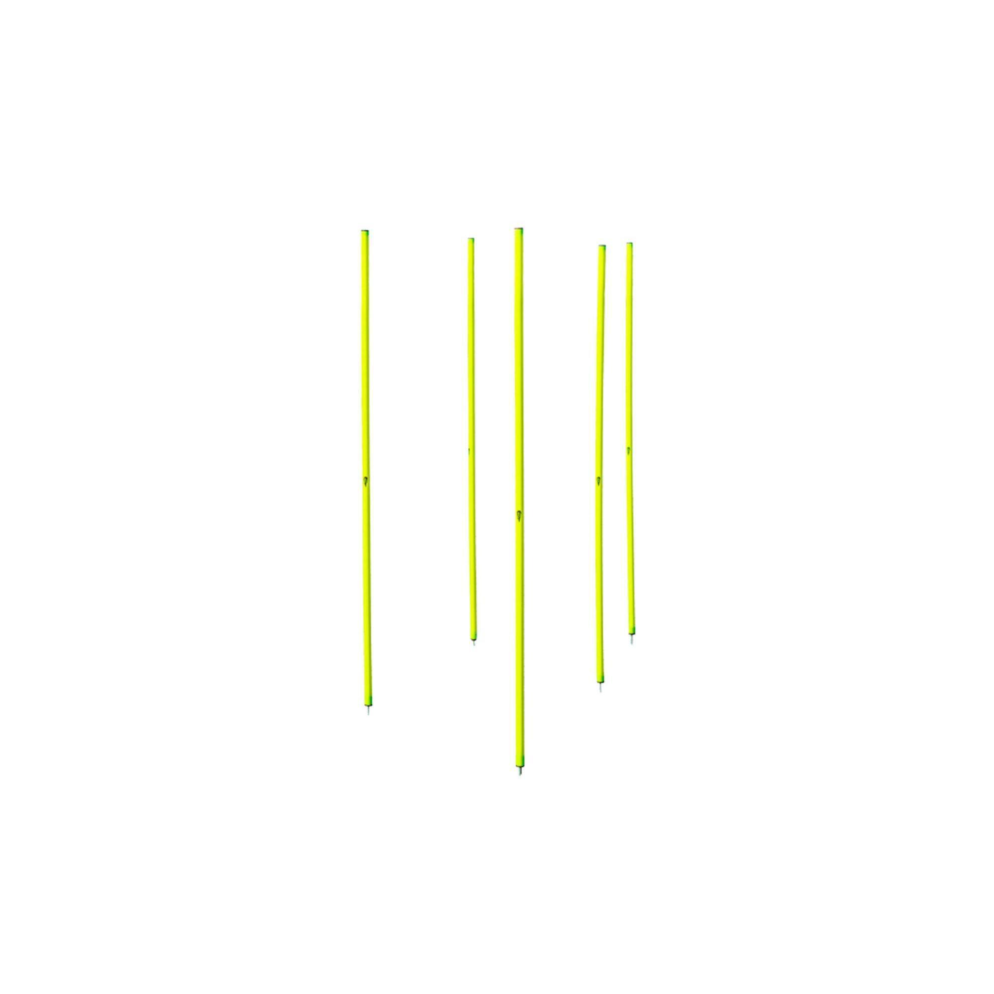 Power Shot - Lot De 5 Piquets De Slalom Jaunes - Piquets De Slalom - Jaune - Taille Unique - Decathlon