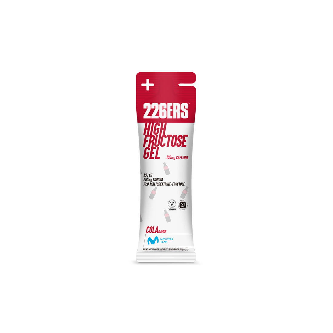 226ERS 226ERS - Alto teor de frutose 80 g - Gel energético