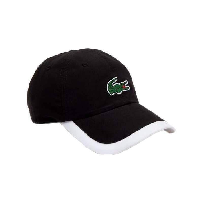 Cappellino Lacoste Bianco E Nero 5/5