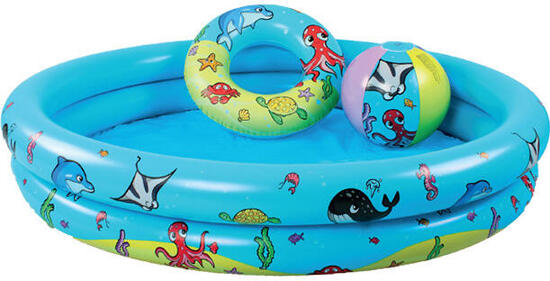 Piscine Set - Multicolor - Mini Marine - Ø 120 cm