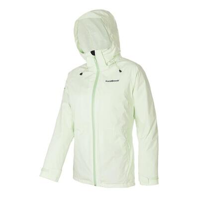 Chaqueta 3 en 1 para Mujer Trangoworld Bruket complet Verde Impermeable