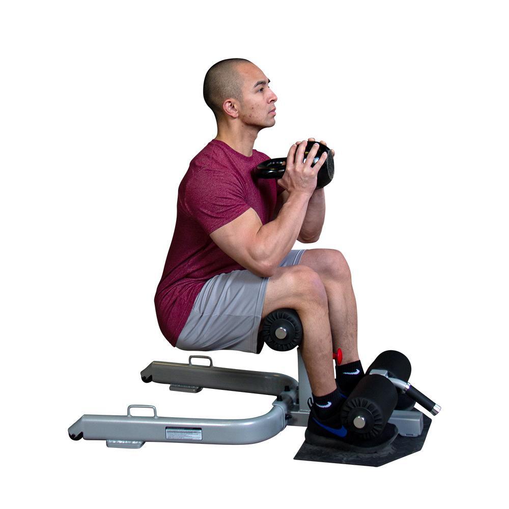 Sissy squat GSS50 pour fitness et musculation 2/6