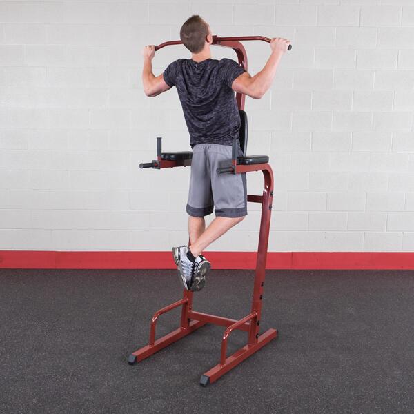 Vertical knee raise BFVK10 para fitness e treino de força 4/6