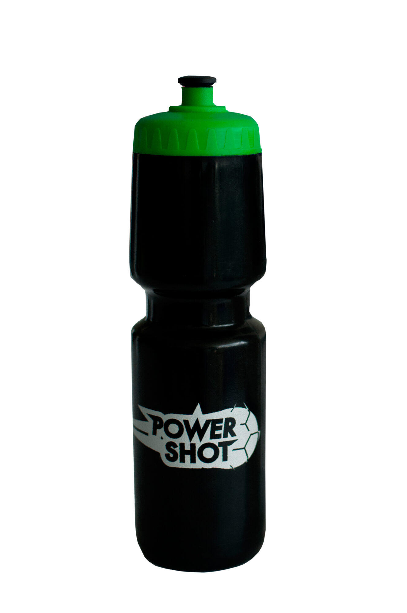 POWER SHOT Conjunto de 5 garrafas de água - Preto/Verde
