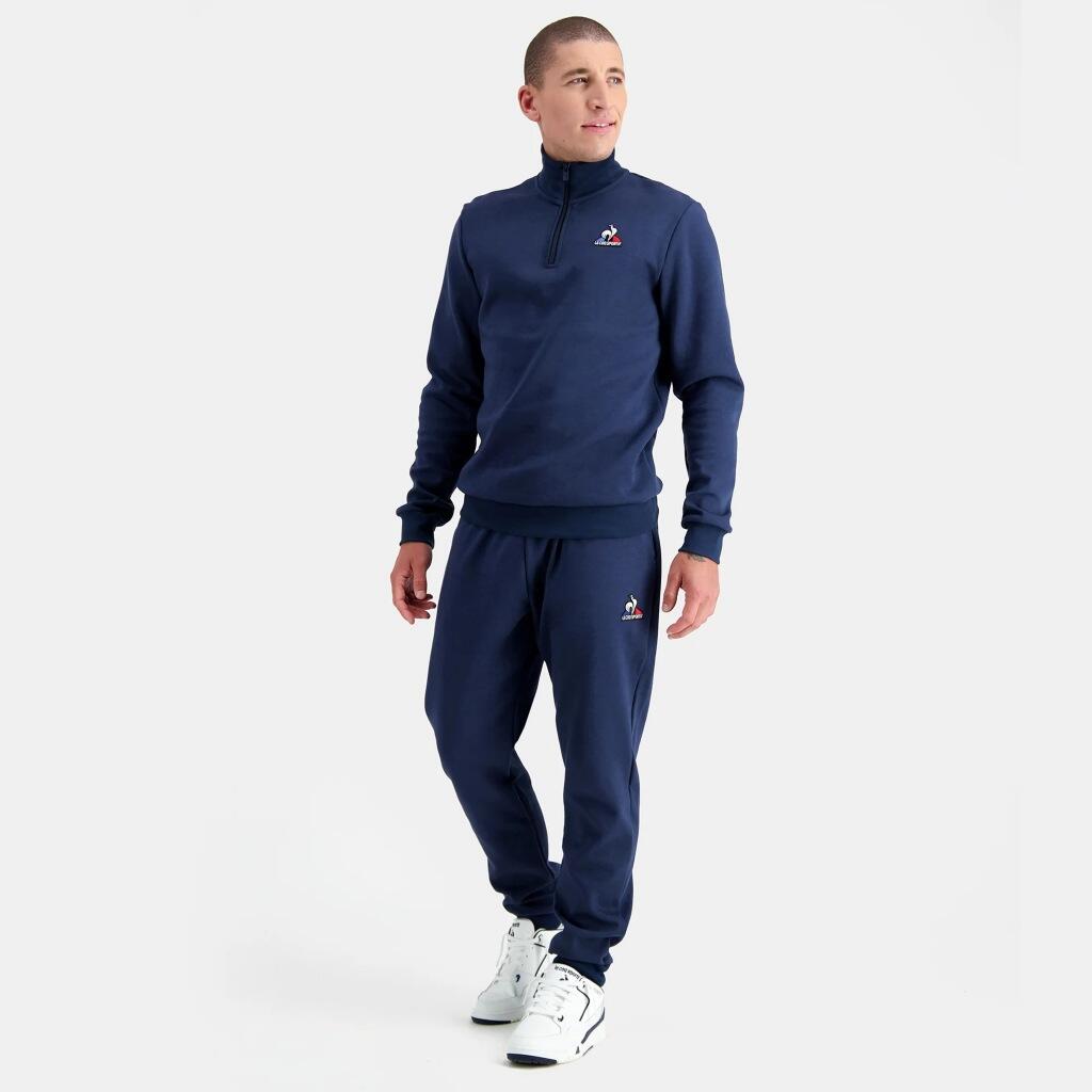 Sweat Marine Homme Le Coq Sportif Halfzip 4/5