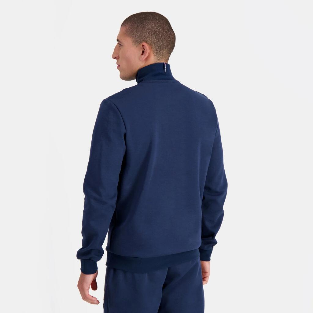 Sweat Marine Homme Le Coq Sportif Halfzip 3/5