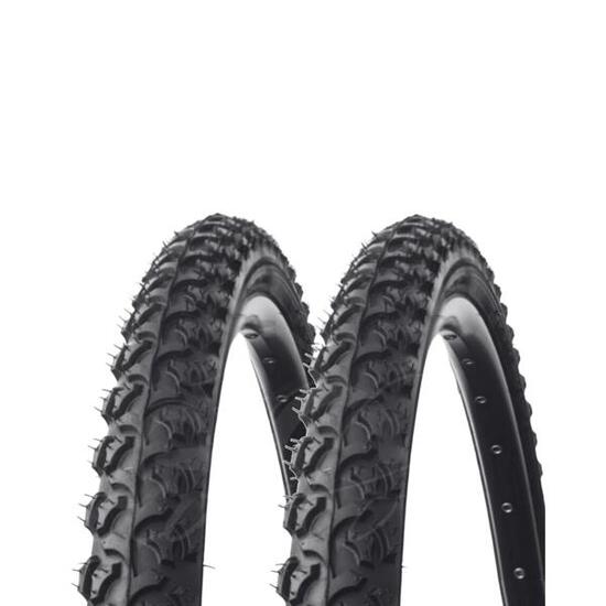 2 copertoni kenda 26x1.95 (50-507) pneumatici bici 26 x 195 gomma neri 26'' EV