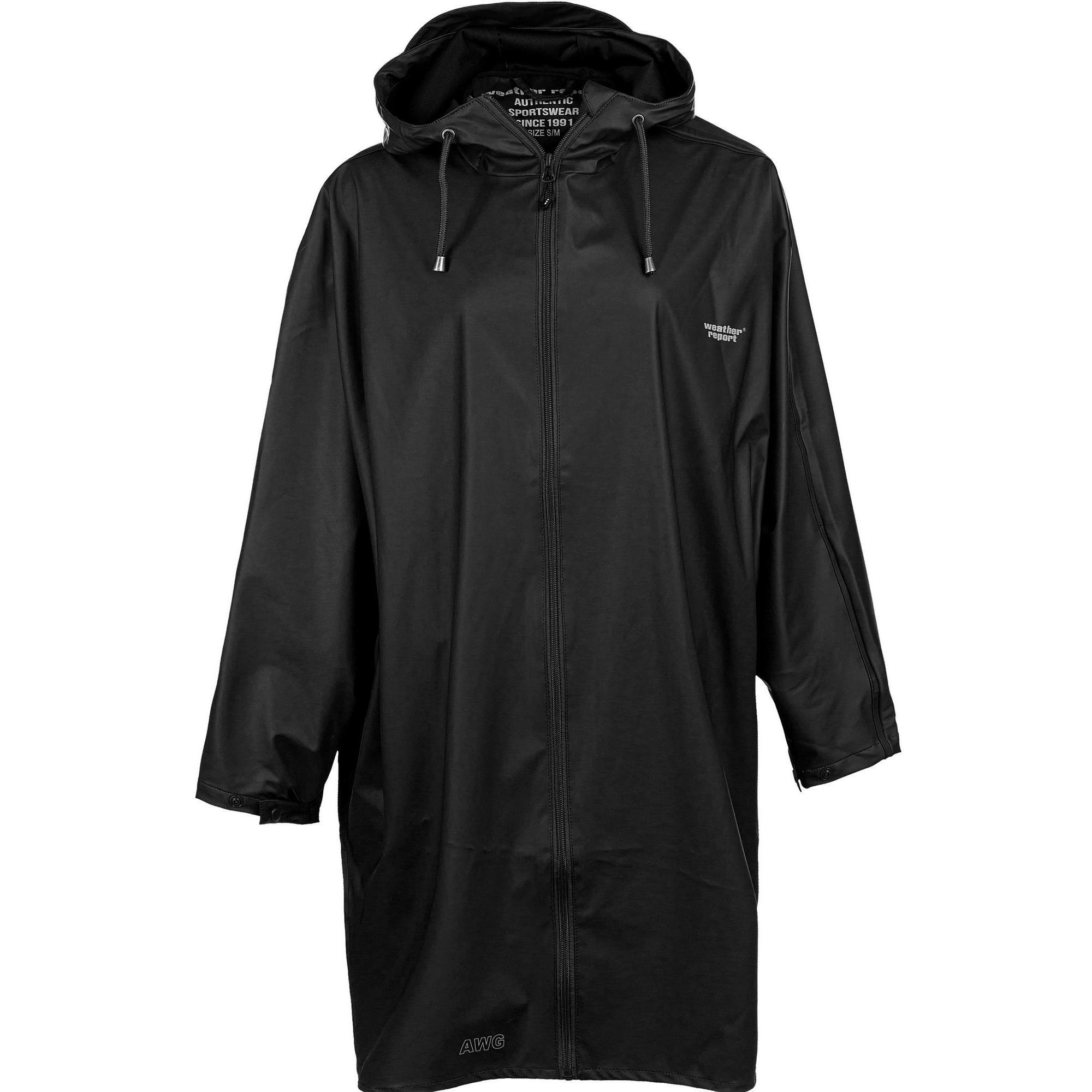 Weather Report - Poncho De Pluie Femme Weather Report Flame W Pu W-pro 5000 - Coupe-pluie - Noir - 44 L - Decathlon