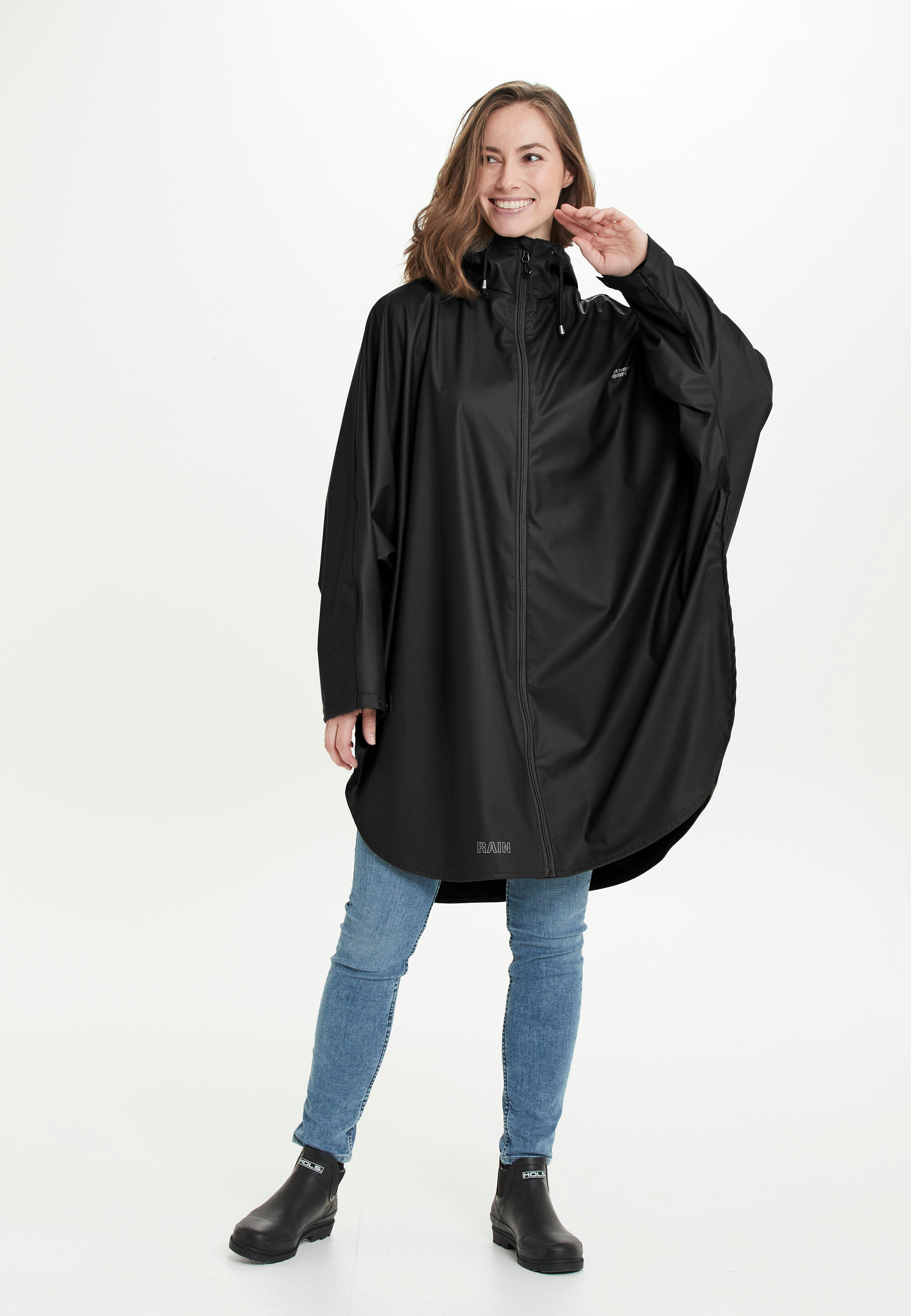 Poncho da pioggia donna Weather Report Flame W PU W-Pro 5000 4/5