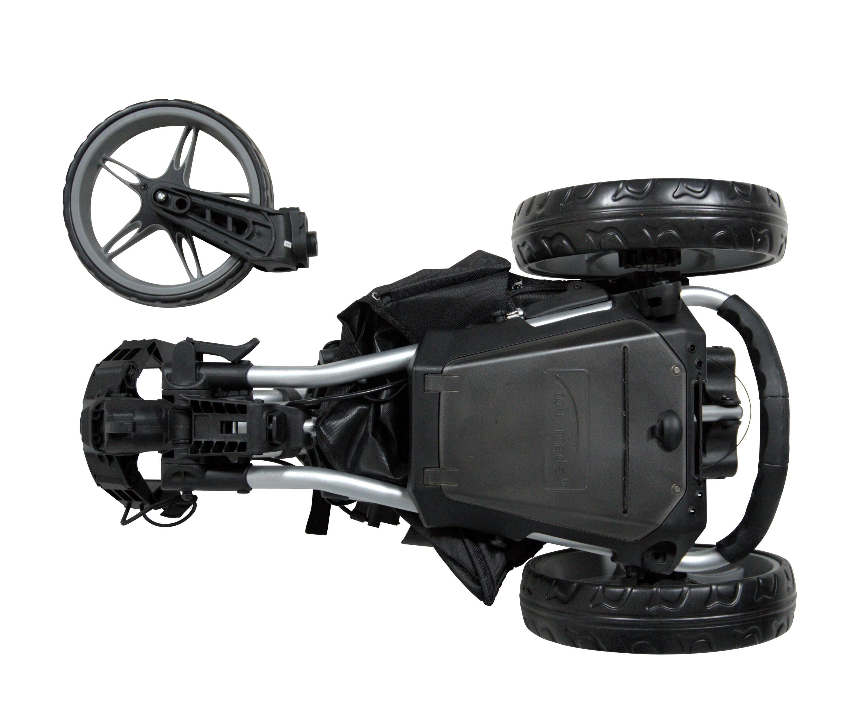 Tour Made RT-150 Swivel Push golftrolley 4/7
