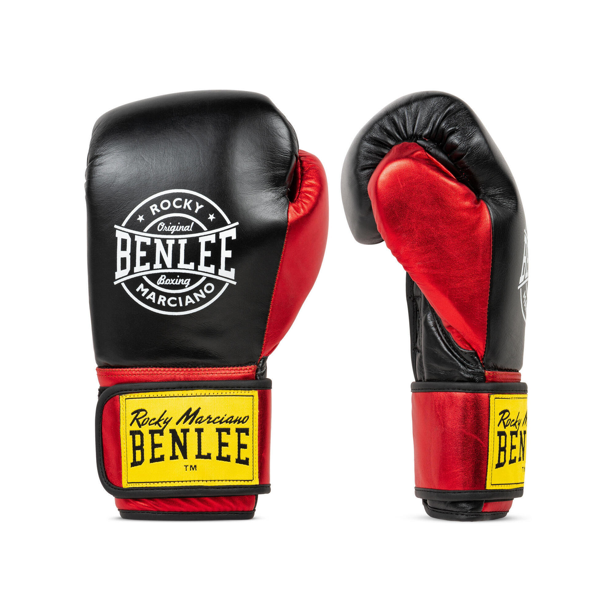 Benlee - Gants De Boxe Entraînement Enfant Benlee Metalshire - Gants De Boxe - Noir|rouge - 12 Oz - Decathlon