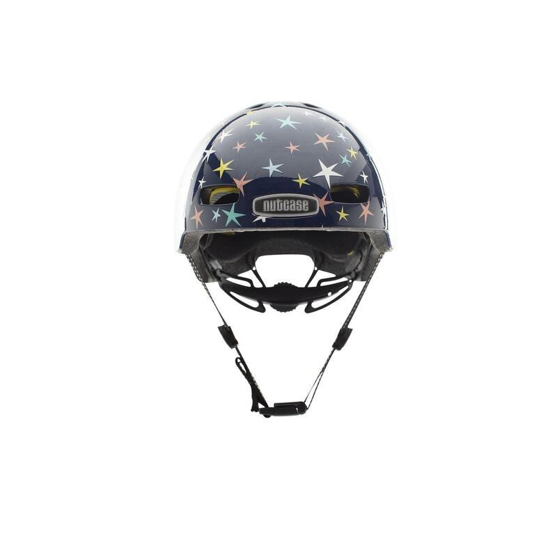 NUTCASE Casque de vélo pour enfants Little Nutty MIPS Gloss, Stars are Born
