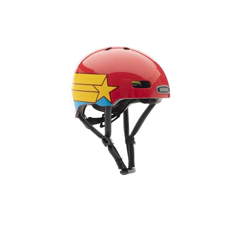 NUTCASE Kinder-Fahrradhelm  Little Nutty MIPS Gloss, SUPA DUPA