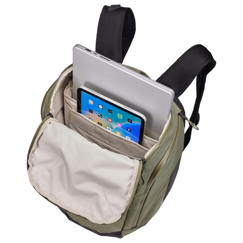 Rucsac urban hibrid bicicleta, compartiment  laptop, Thule, Paramount, 26L Green