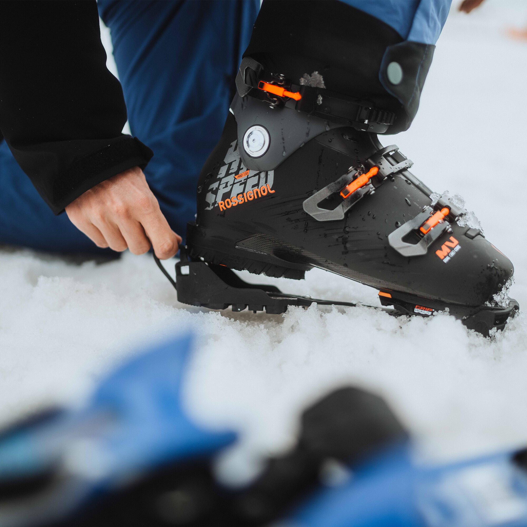 Bescherming ontworpen voor skischoenen - Ski Boots Tractions Black 4/5