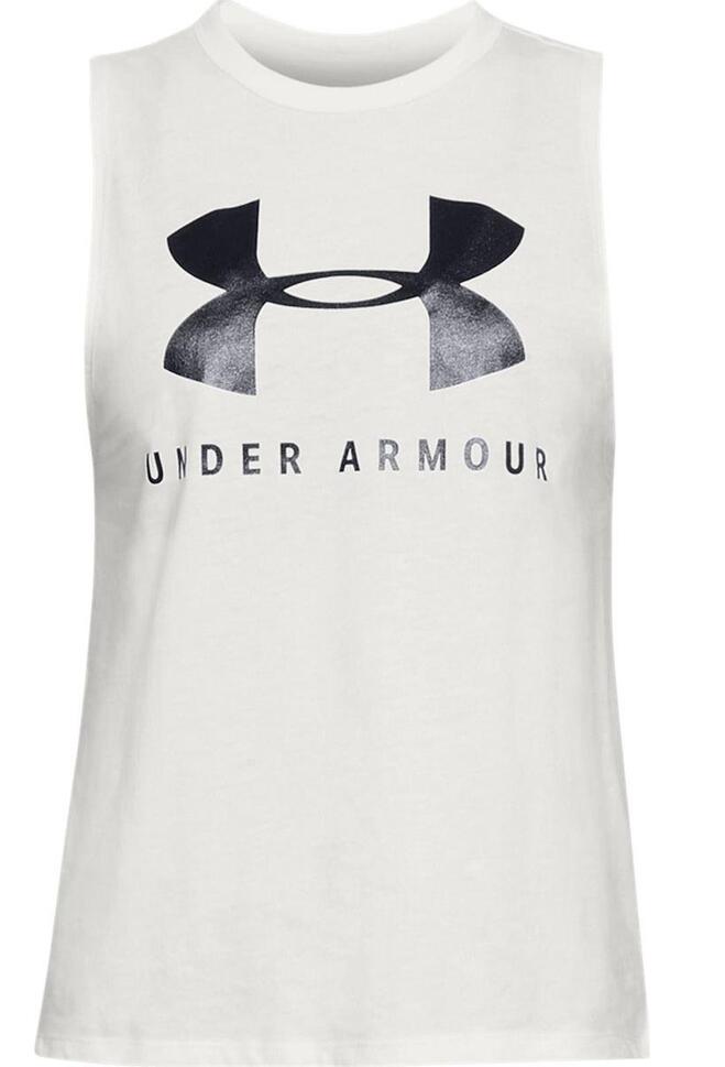 Koszulka treningowa damska Under Armour Sportstyle Graphic Muscle