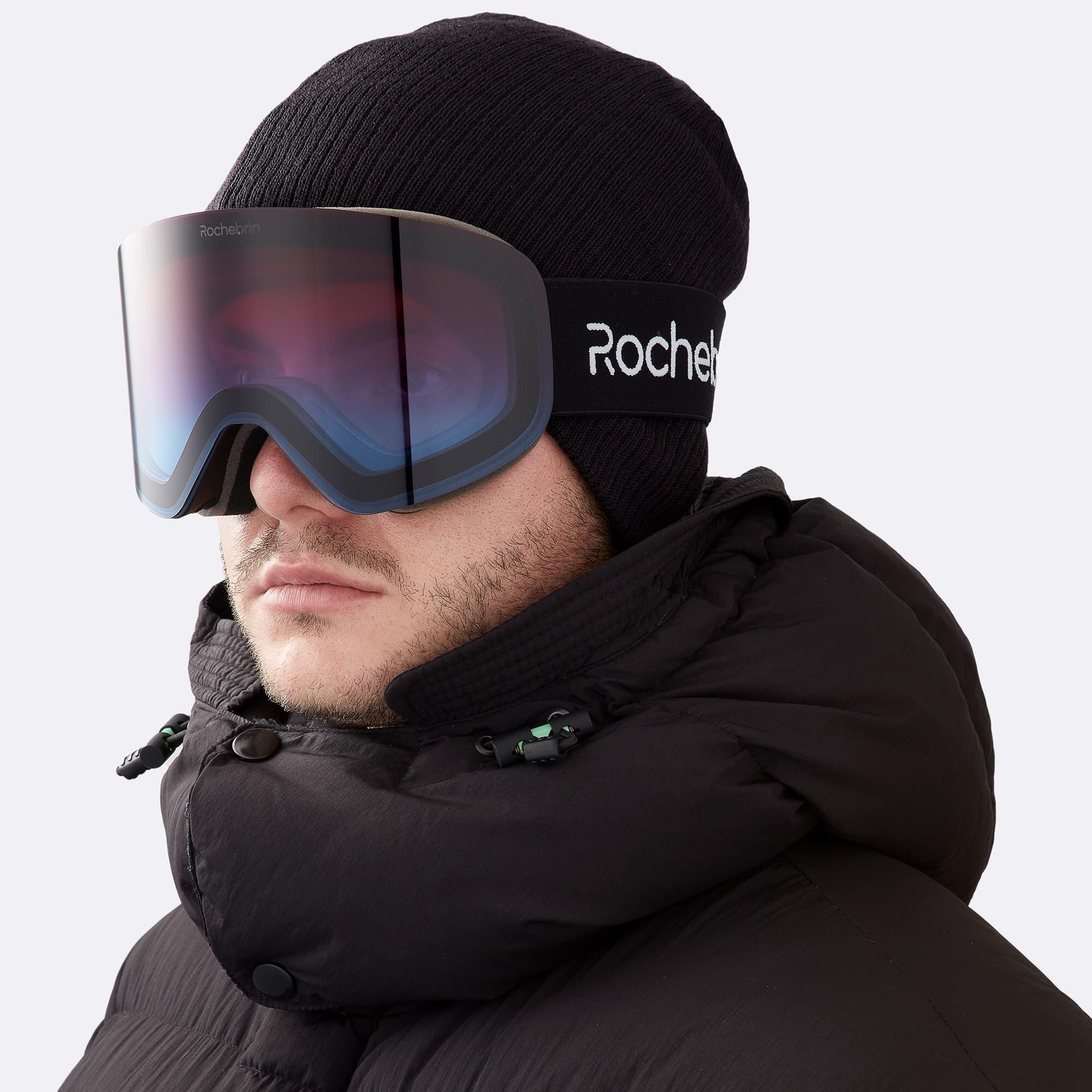Máscara magnética anti-embaciamento S3 para esqui e snowboard - (homem e mulher) 4/7