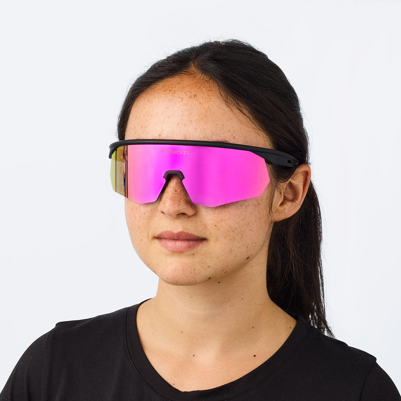 Lot De 3 Lunettes De Vitesse TIANLIN Avec UV400, Pont Nasal Réglable – Rouge, Gris, Rose – Pour Cyclisme, Ski, Pêche