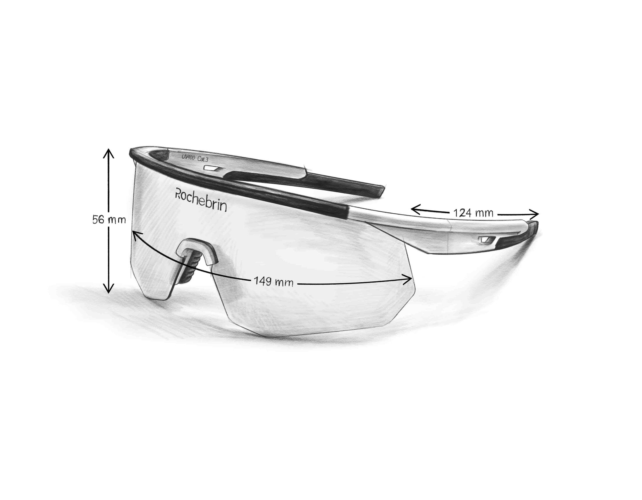 Lunette de soleil anti-dérapante running et cyclisme catégorie3 - homme et femme 6/7