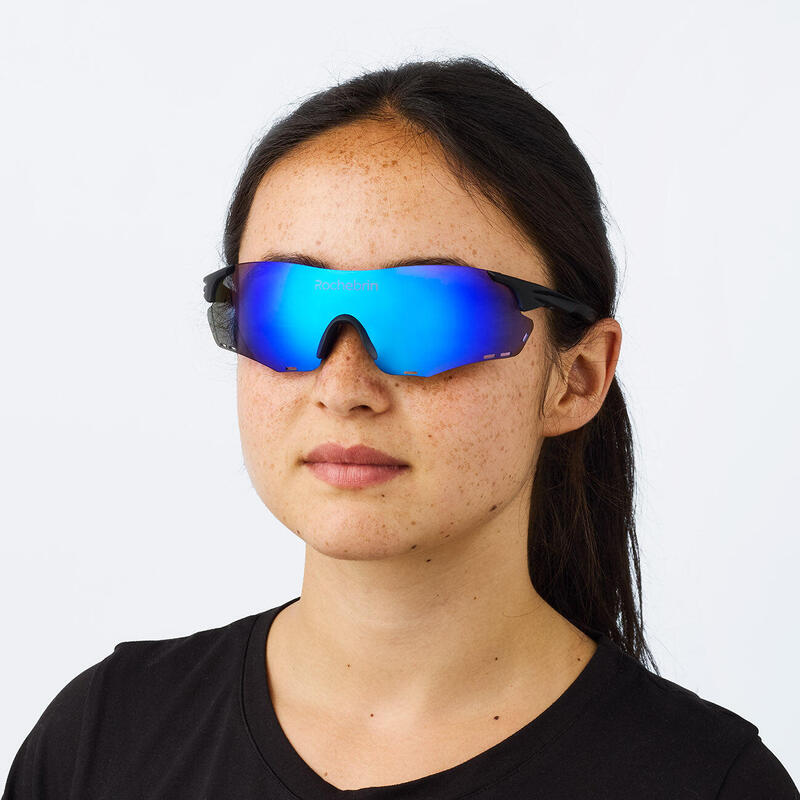 Lunette de soleil anti-dérapante running et cyclisme catégorie3 - homme et femme