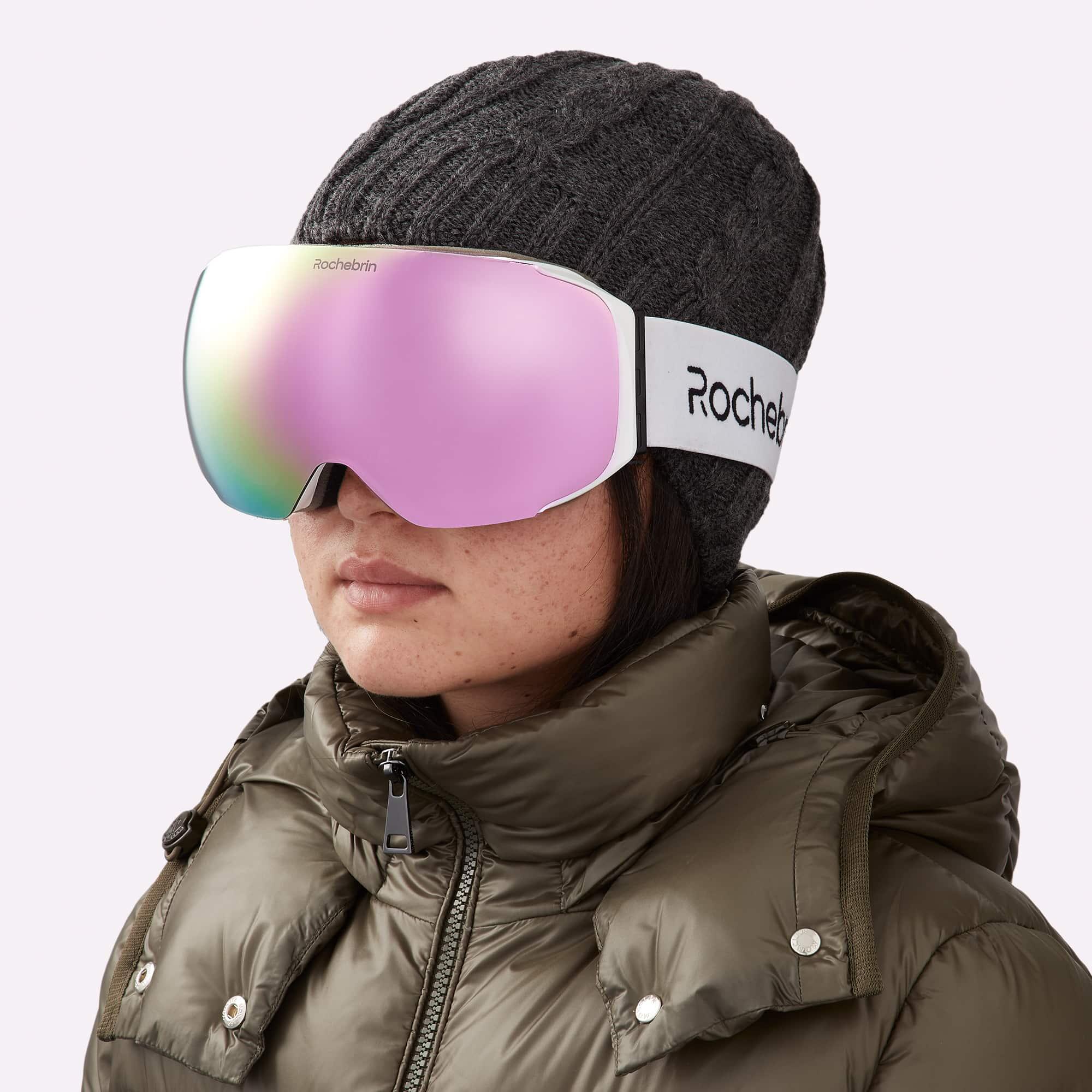Máscara magnética anti-embaciamento S3 para esqui e snowboard - (homem e mulher) 4/5