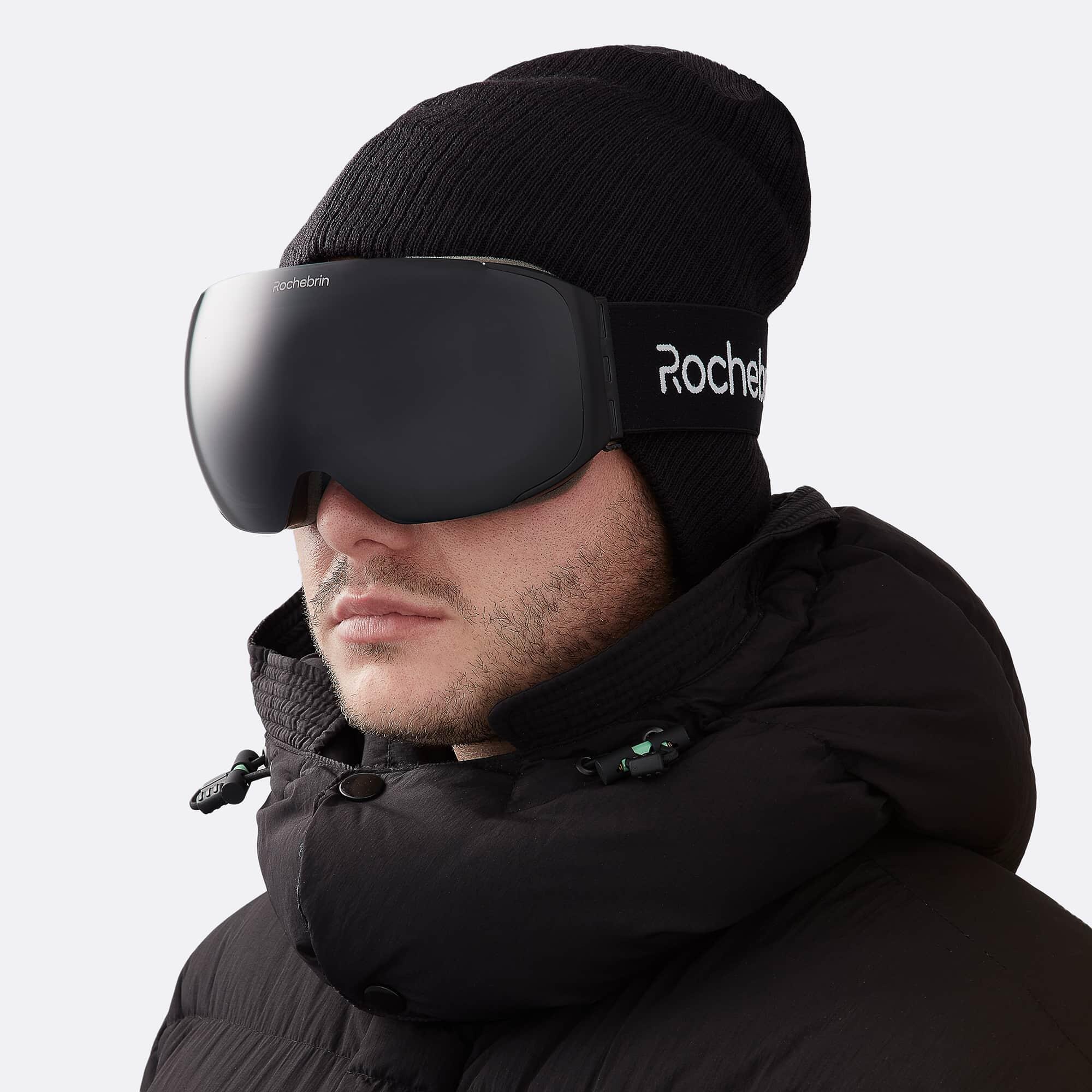 Maschera da sci e snowboard magnetica antiappannamento S3 - (uomo e donna) 3/6