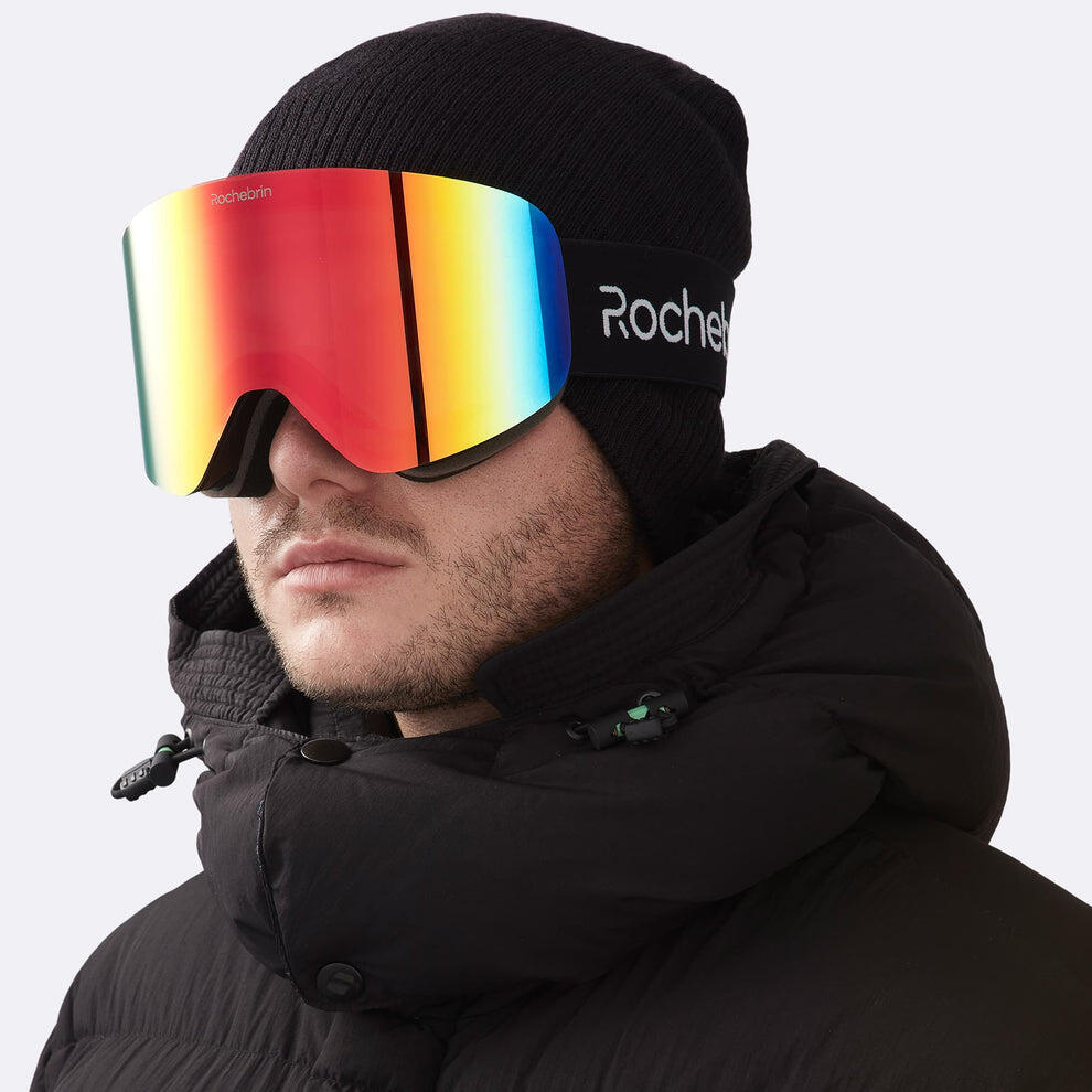 Masque de ski-snowboard aimanté anti-buée catégorie 3 - (homme et femme) 3/6