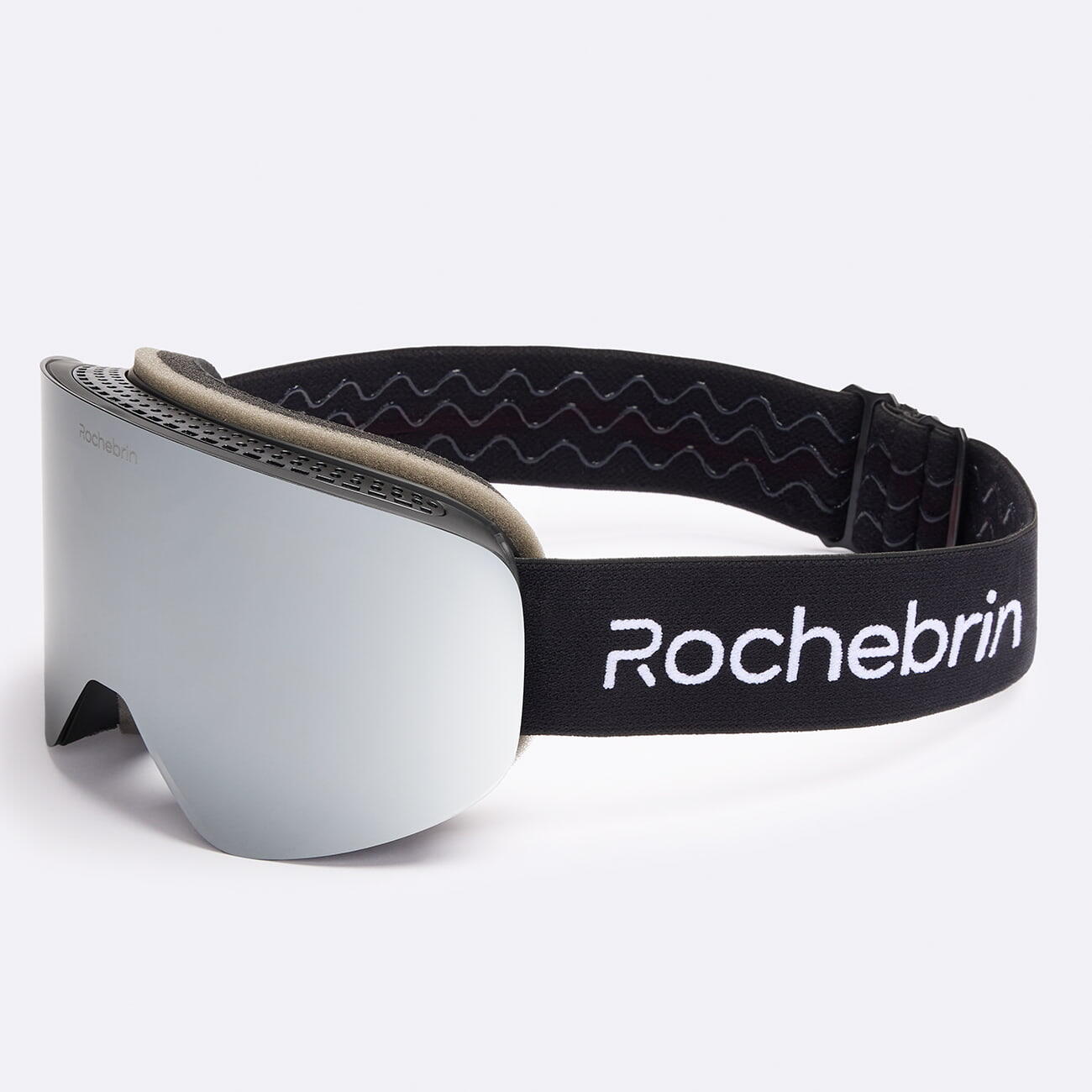 ROCHEBRIN Maschera da sci e snowboard magnetica antiappannamento S3 - (uomo e donna)