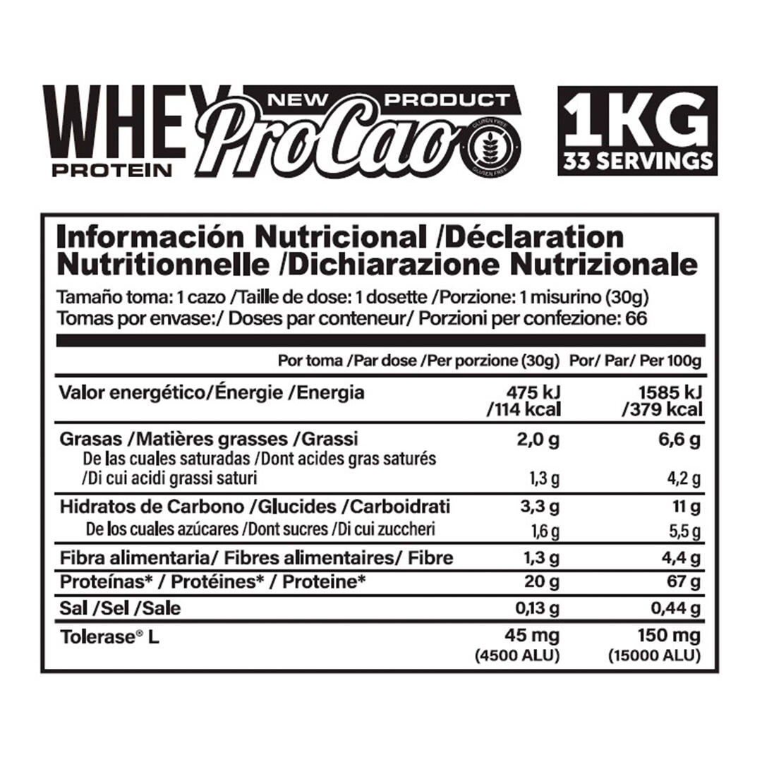 Whey protein procao - 1kg Procao de LifePRO 2/5