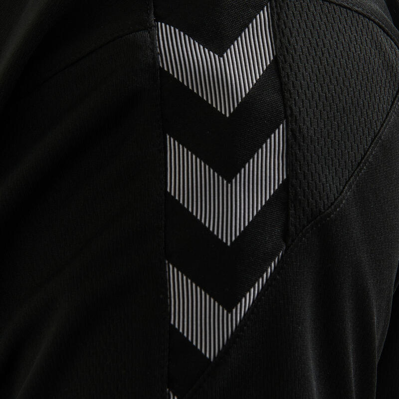 Tricou Hummel Juniori Negru/Alb