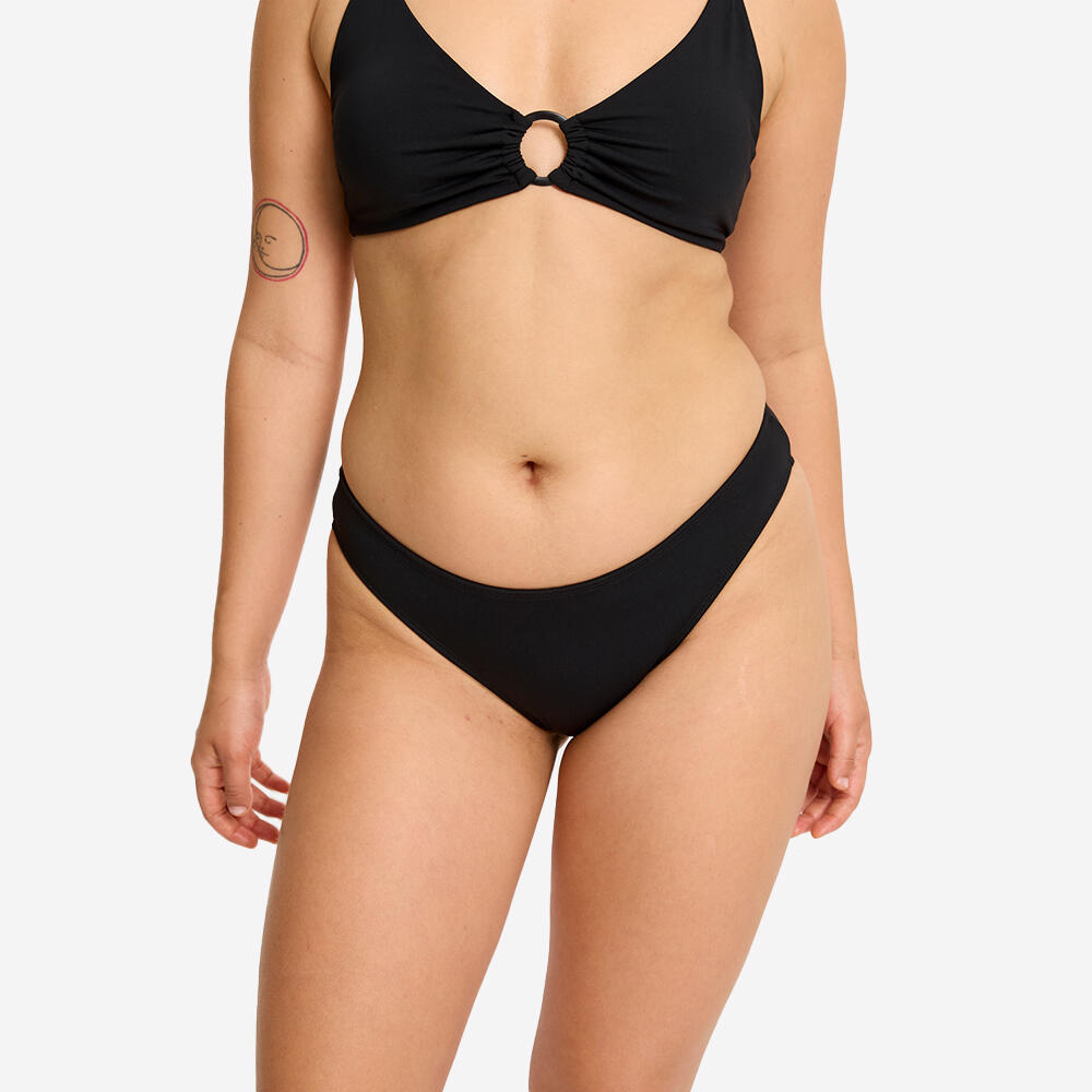 Modibodi - Bas De Maillot De Bain Menstruel Brésilienne Flux 2 Tampons - Maillot De Bain 2 Pièces (bikini) - Noir - Petit - Decathlon