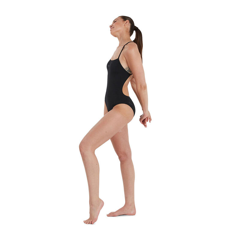 Speedo Womens Eco Endurance+ Thinstrap Black