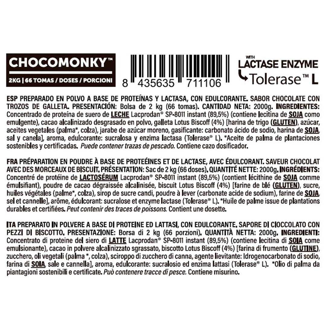 Weiproteïne Choco Monky - 2Kg Choco Jungle LifePRO 2/5