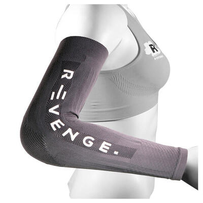 Manicotti braccia adulti a compressione Kinesiotaping Fitness ciclismo rosso