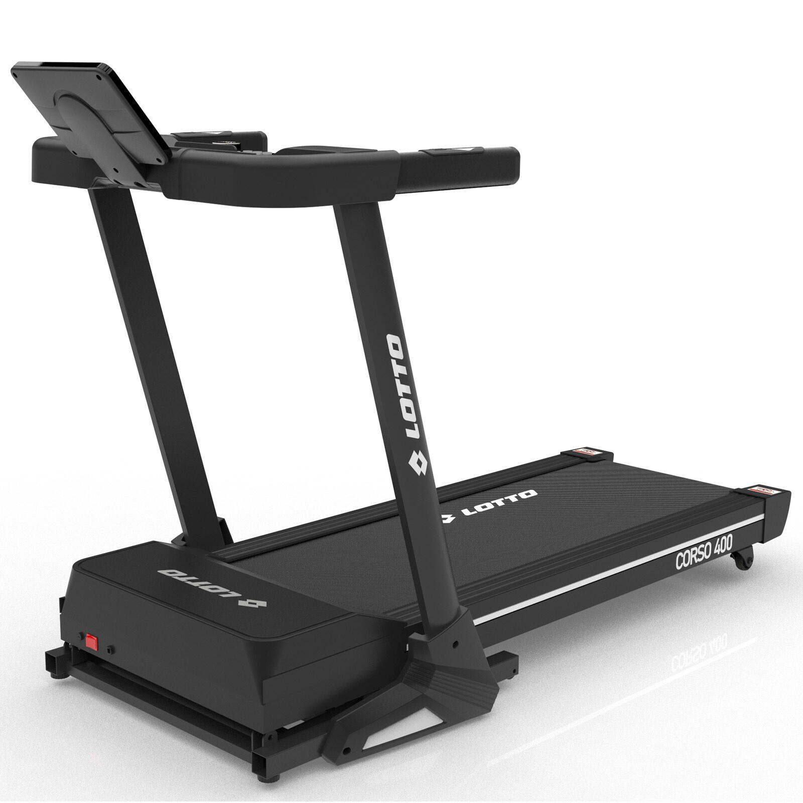 LOTTO Corso 400 Tapis de Course Electrique Pliable,Max 120kg,Bluetooth,1-16 km/h 5/7