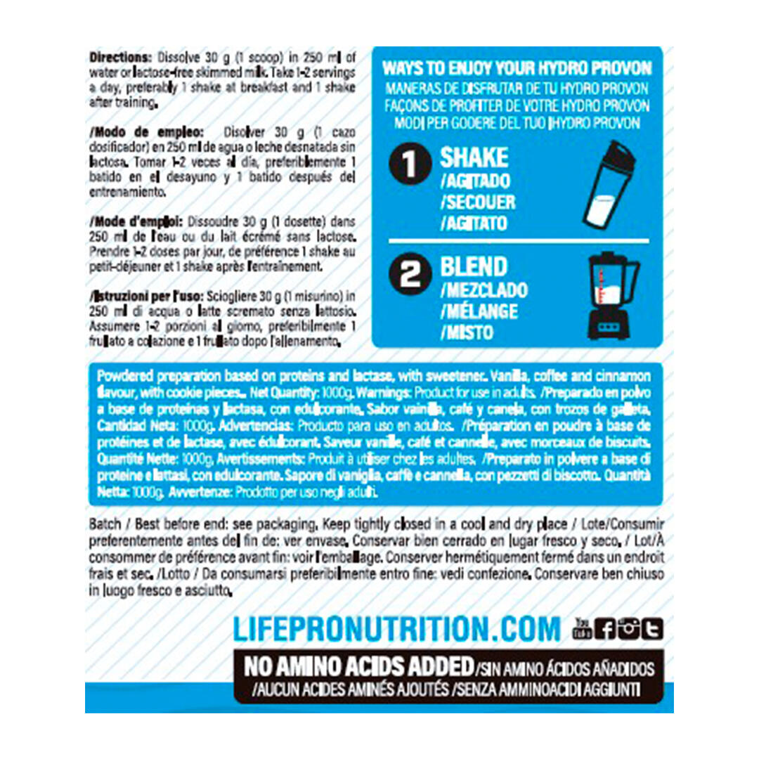 LIFE PRO HYDRO PROVON 1KG 4/4