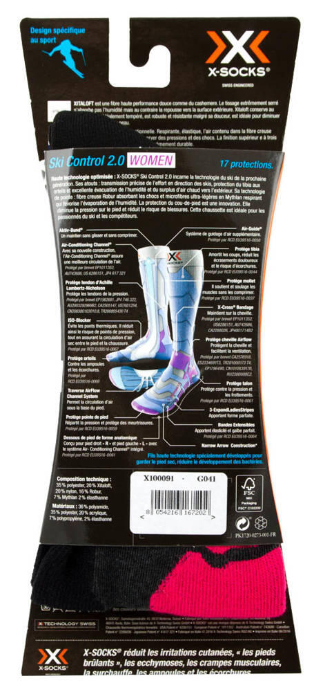 Skarpety narciarskie dla kobiet X-Socks Ski Control 2.0 3/6