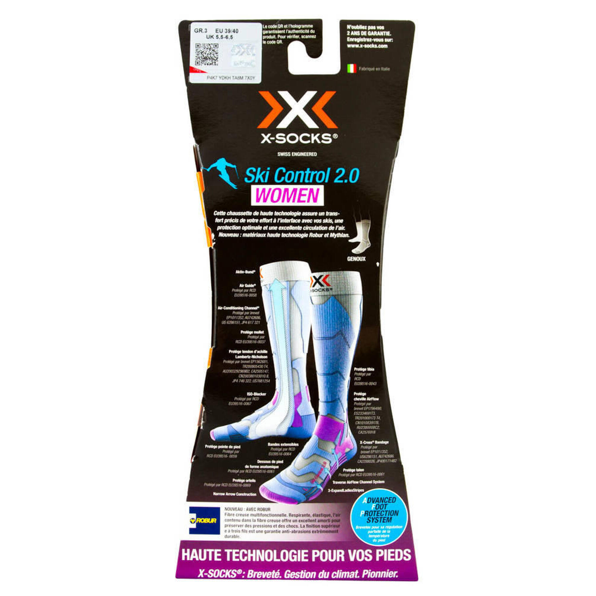 Skarpety narciarskie dla kobiet X-Socks Ski Control 2.0