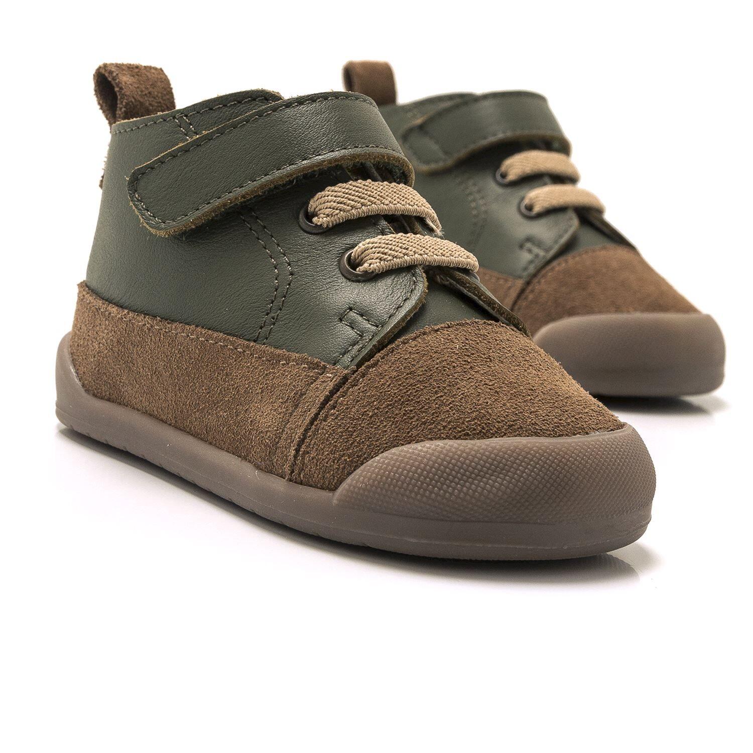 botas de tornozelo menino barefoot mtng free verde 6/7