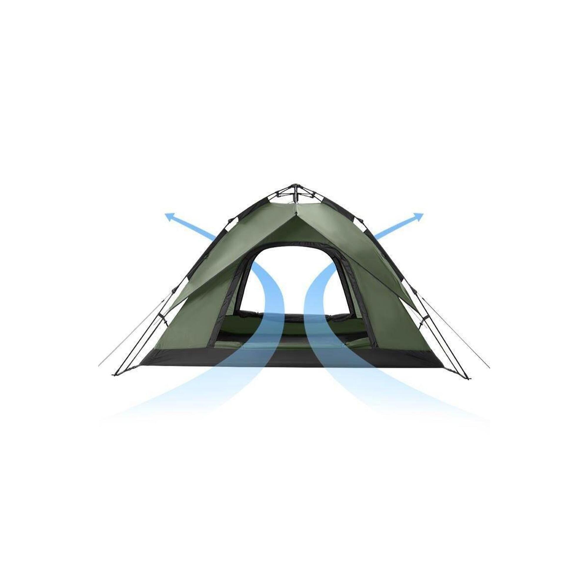 Cort de camping Pop-Up 3 Automatic NH21ZP008 3 locuri