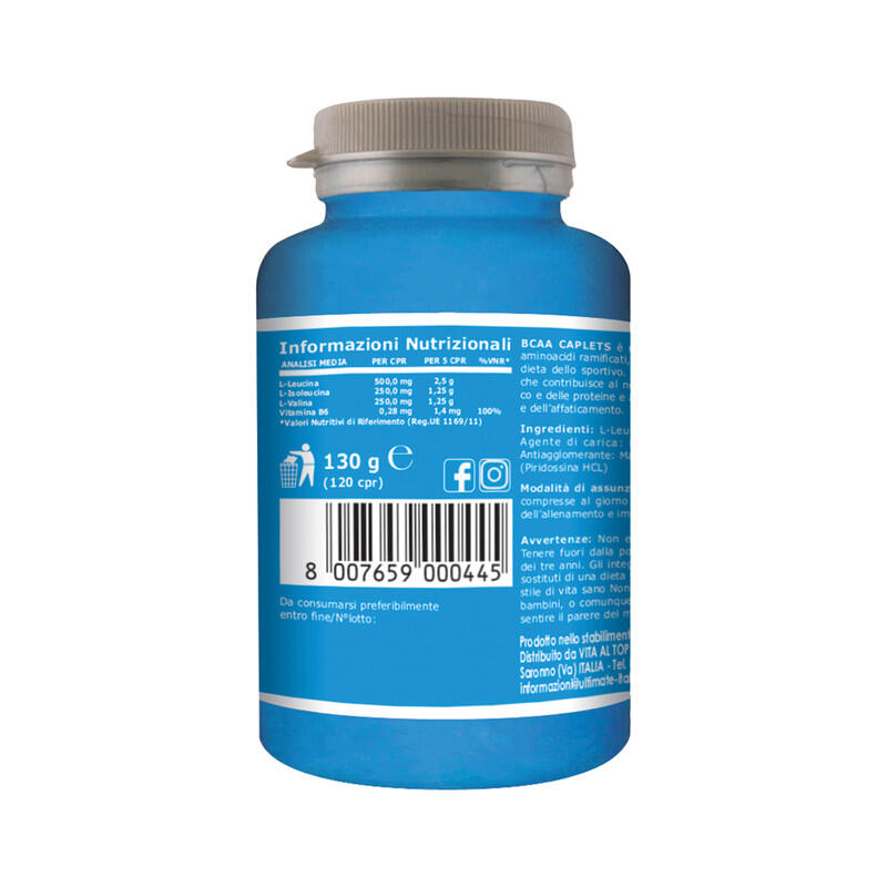 Integratore alimentare - BCAA - 120 cpr 3/7