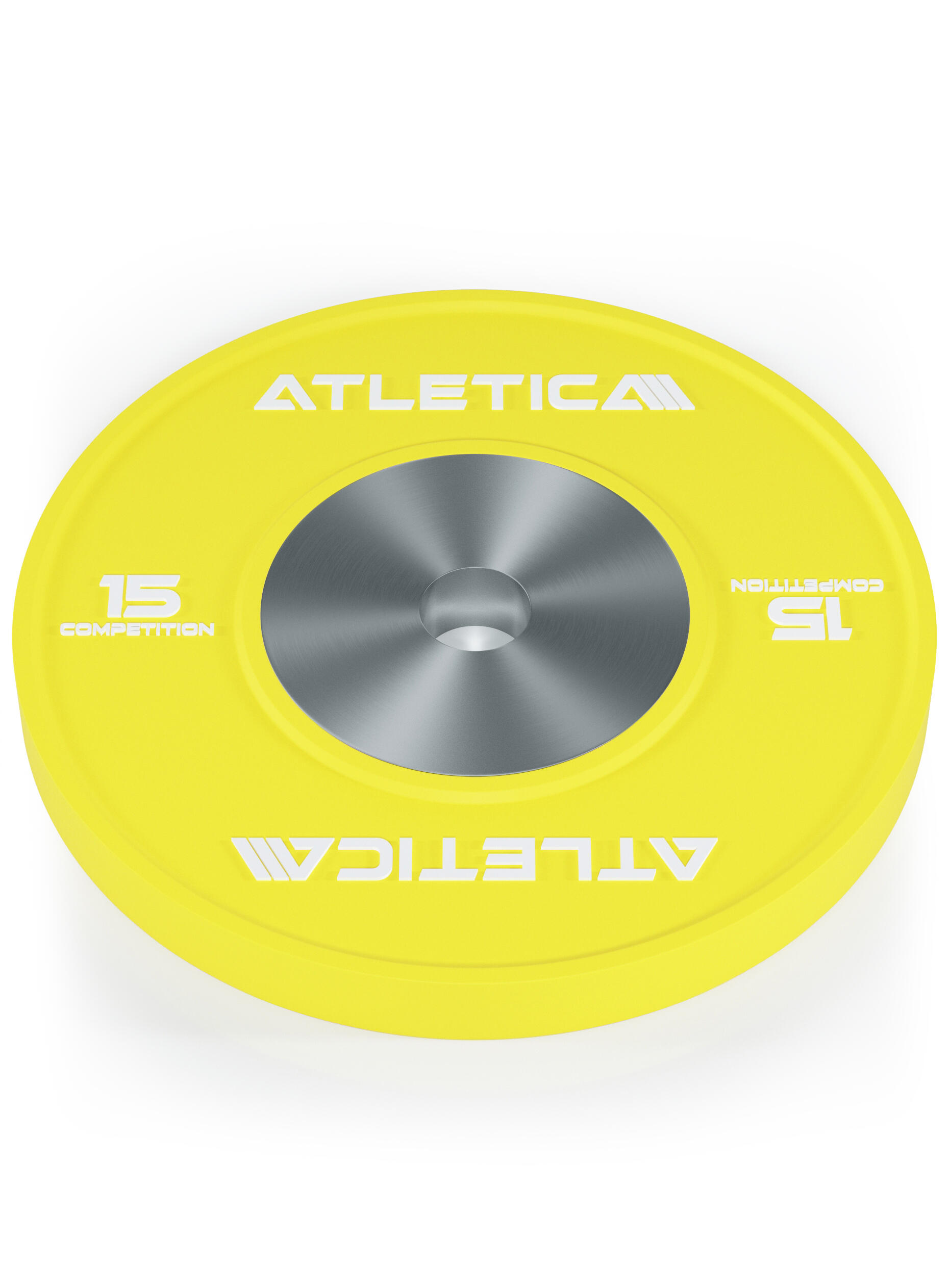 Competition Bumper Plates | 2 x 15kg | Hervorragende Aufprallabsorption 5/5