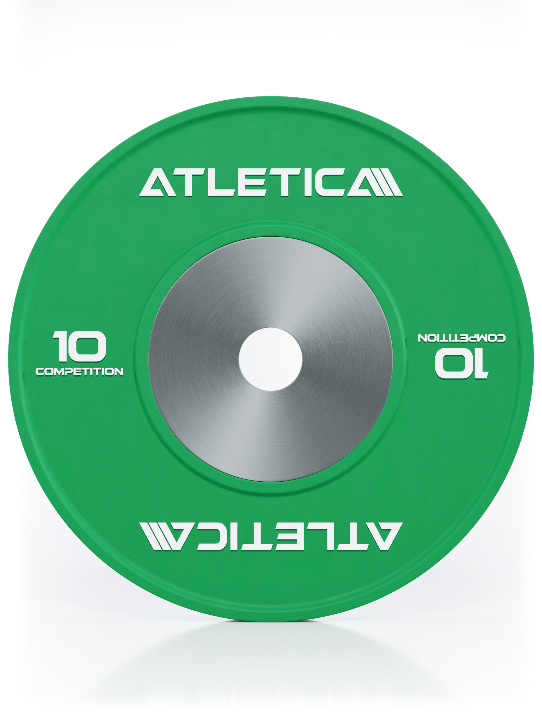 Competition Bumper Plates | 2 x 10kg | Hervorragende Aufprallabsorption 4/5