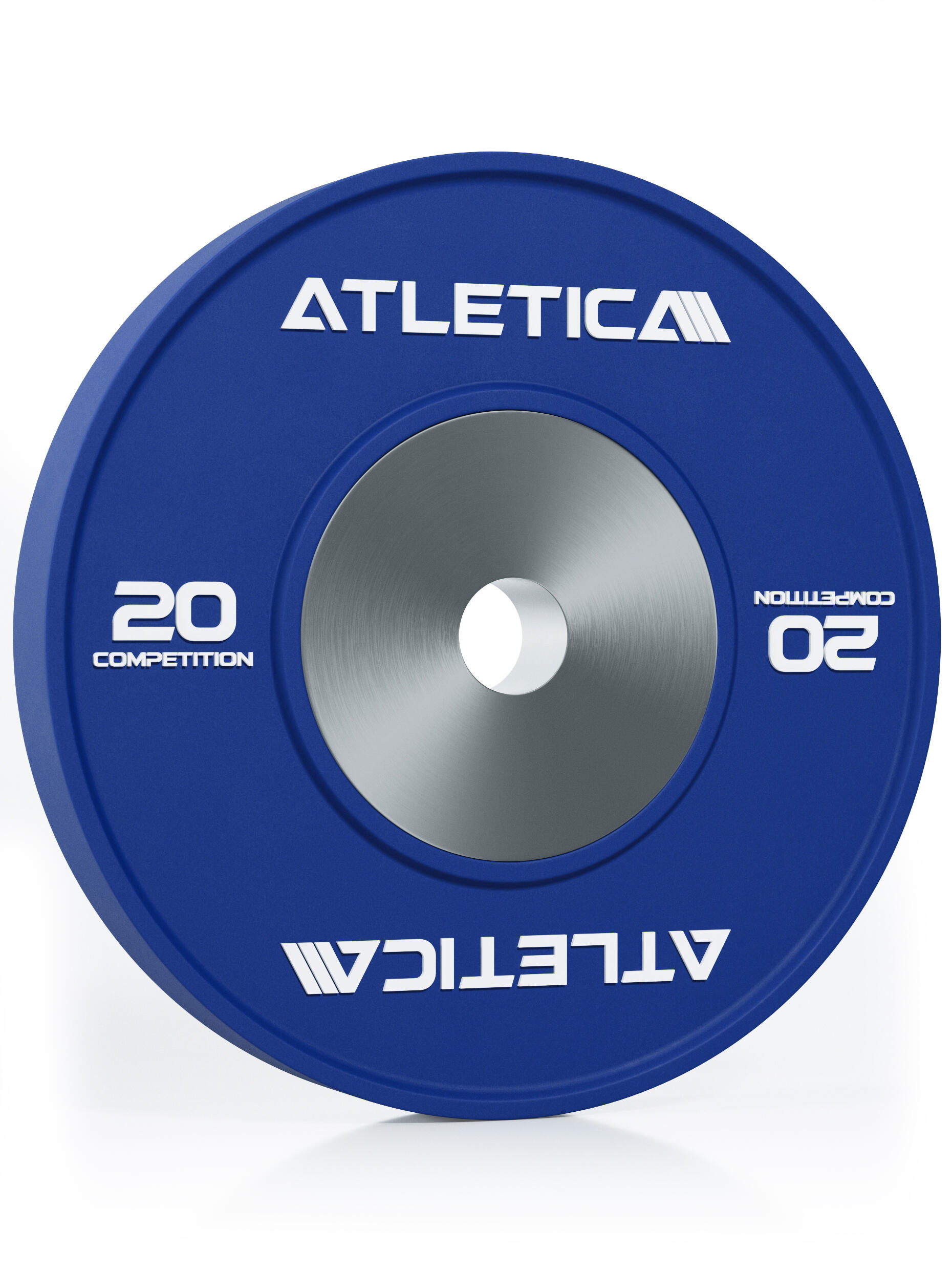 Competition Bumper Plates | 2 x 20kg | Hervorragende Aufprallabsorption 3/5