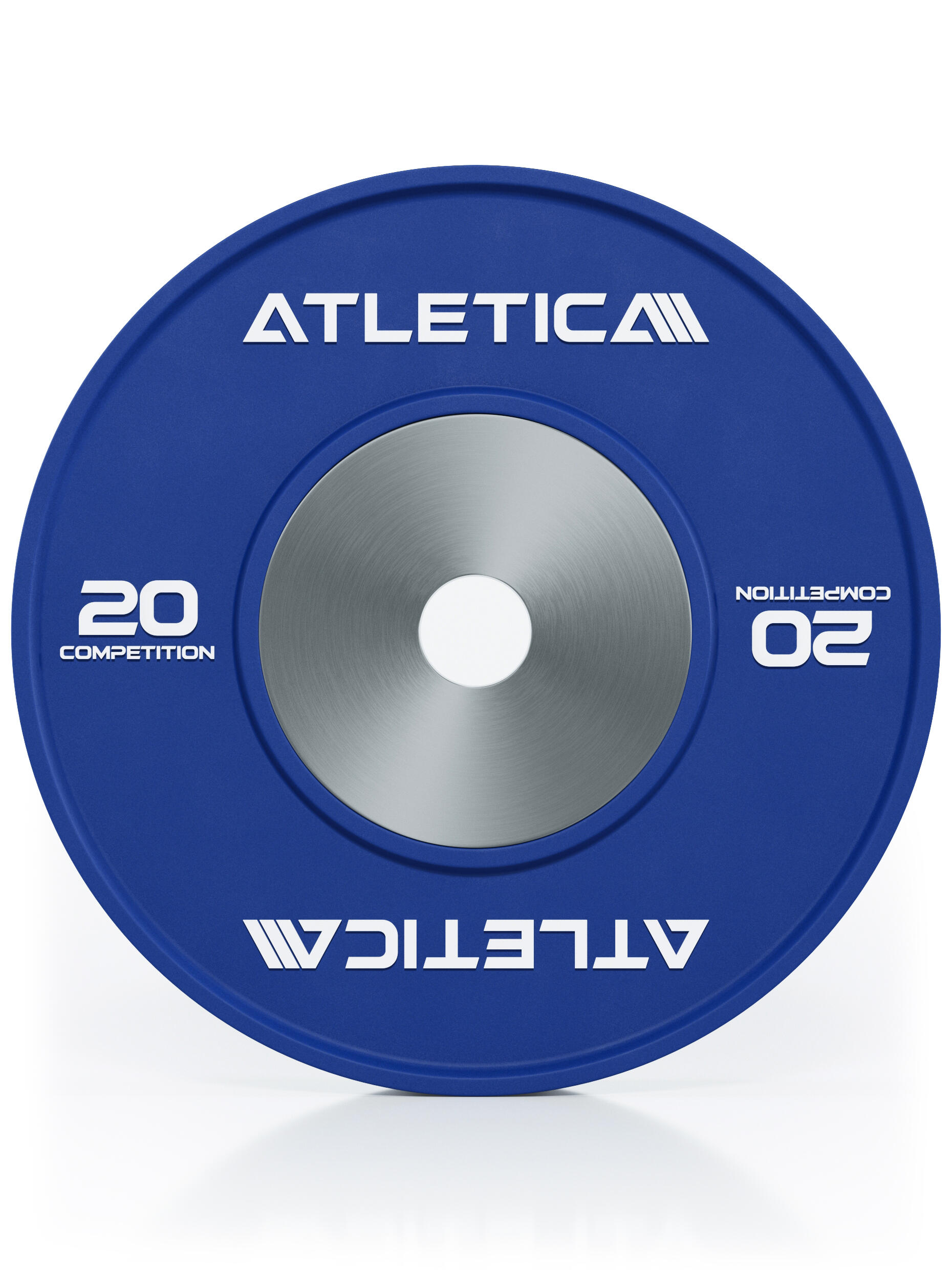 Competition Bumper Plates | 2 x 20kg | Hervorragende Aufprallabsorption 4/5