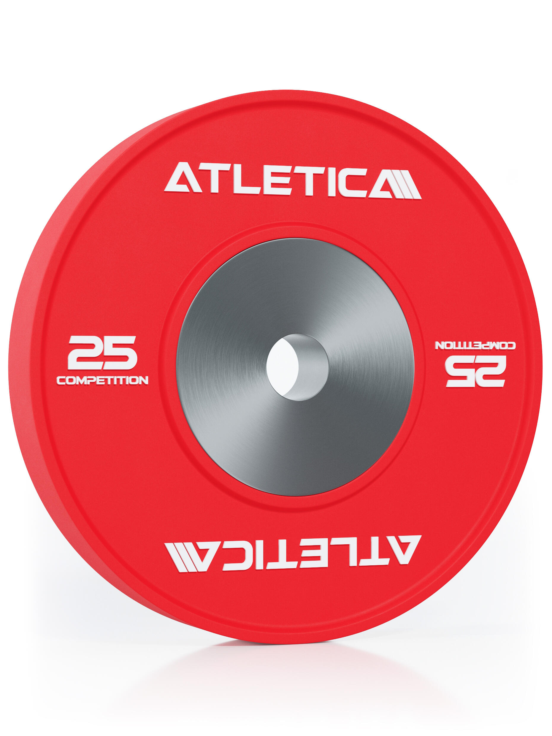 Competition Bumper Plates | 2 x 25kg | Hervorragende Aufprallabsorption 3/5